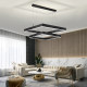 Light luxury Internet celebrity new square room Nordic style chandelier
