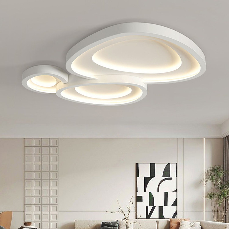 2026新款奶油风客厅主灯北欧创意现代简约书房卧室房间led吸顶灯,淘宝优惠券,粉丝福利购,淘宝优惠卷