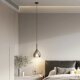 Italian minimalist free lifting bedroom bedside small chandelier