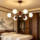 2026 New French Medieval Style Magic Bean Living Room Chandelier