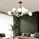 Nordic living room chandelier modern light luxury restaurant magic bean lamp