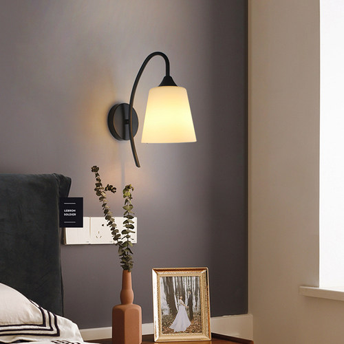 美式现代欧式客厅壁灯卧室书房床头灯走廊楼梯灯过道墙壁阳台灯具 - 图0