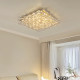 Crystal living room ceiling lamp light luxury bedroom lamps
