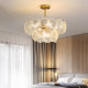 Light luxury French crystal chandelier for living room, master bedroom and dining room