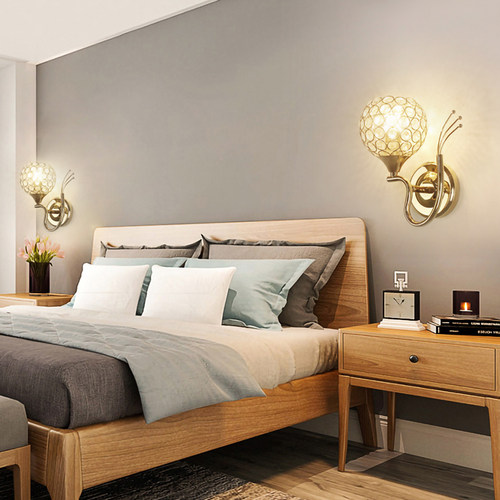 美式现代欧式客厅壁灯卧室书房床头灯走廊楼梯灯过道墙壁阳台灯具 - 图2