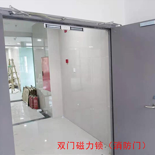 昕亿280KG双门明装延时信号反馈电磁锁磁力锁门禁专用磁力锁电吸 - 图0