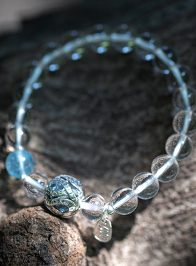 百字明白水晶手串手链