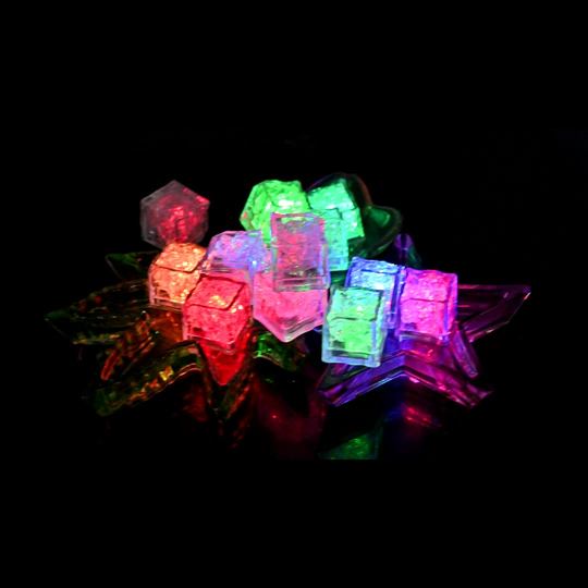 Sashimi lamp colorful ice lamp ice sculpture flash waterproof lamp