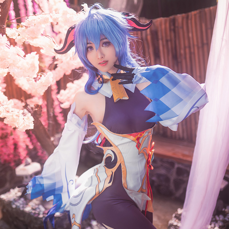 原神cos甘雨循循守月椰羊王小美cosplay动漫游戏服装女全套现货-图0