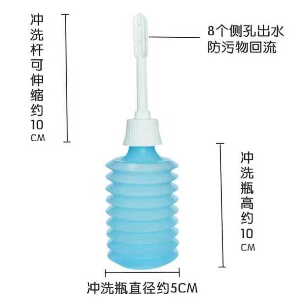 医用内阴冲洗器洁尔阴一次性私处妇女清洗器加厚大容量清洁神器-图1