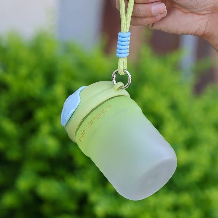 女士专用迷你小水杯高硼硅玻璃杯带盖外出便携茶杯咖啡杯随身杯子,淘宝优惠券,粉丝福利购,淘宝优惠卷