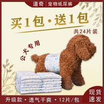 Pooch paper diaper pant dog special teddy urine not wet male dog politeness with surgical clothes physiological pants diaper anti-piss