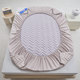 Cotton quilted antibacterial feather velvet mattress and fitted sheet