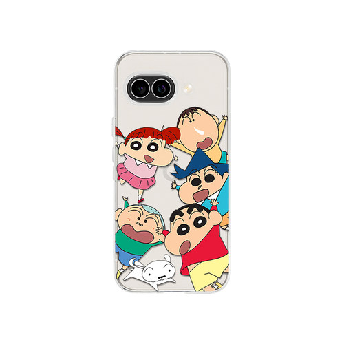 蜡笔小新适用于谷歌Pixel10proXL/9proXL透明手机壳Google Pixel10A/9A卡通8pro彩绘7Pro/8A动画6A软壳9pro - 图1