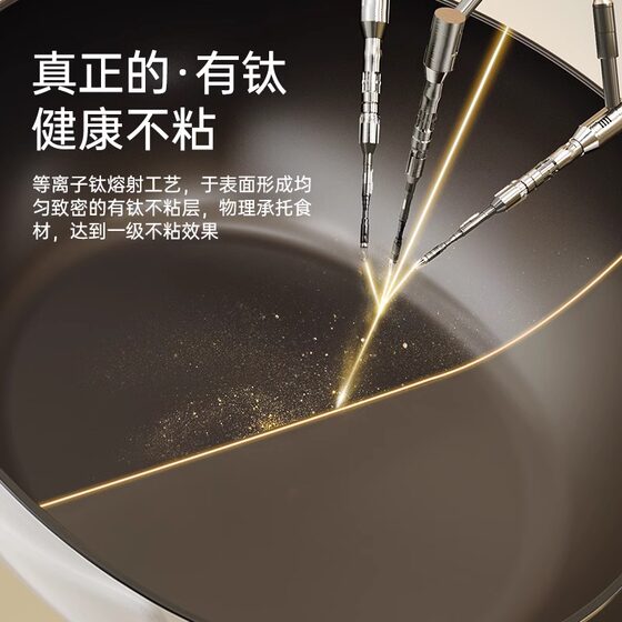 Titanium Ceramic Wok