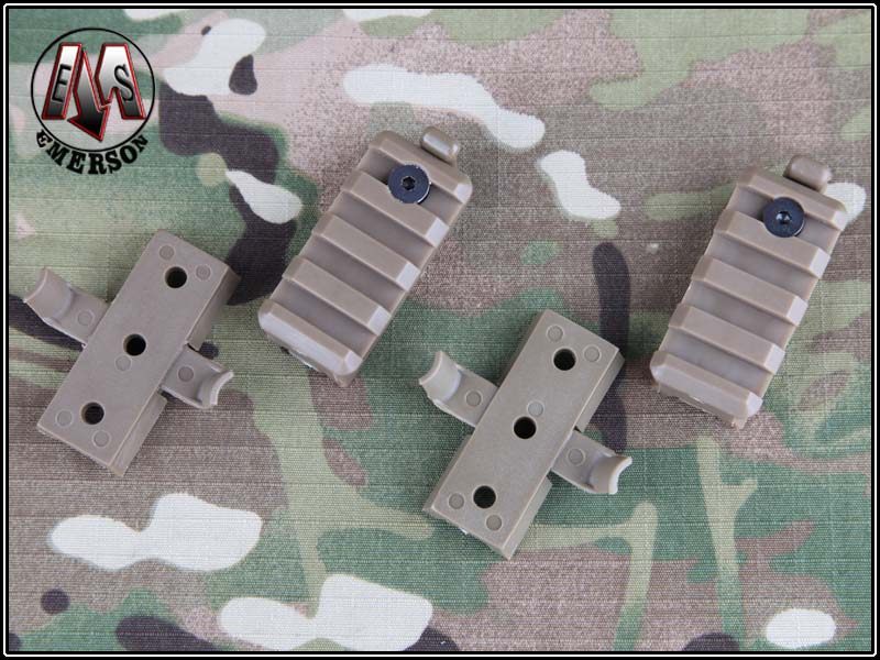 爱默生OPS/FAST/ACH/MICH米奇战术头盔配件模块电筒导轨支架底座 - 图3