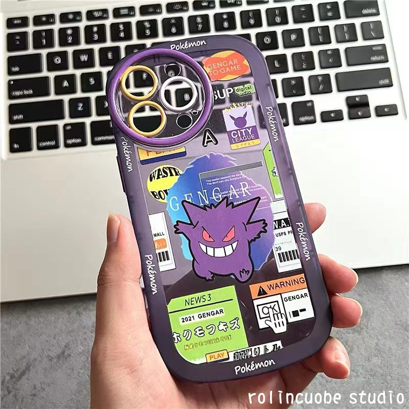 潮牌紫色耿鬼标签华为nova10手机壳 龙龙数码配件手机保护套/壳