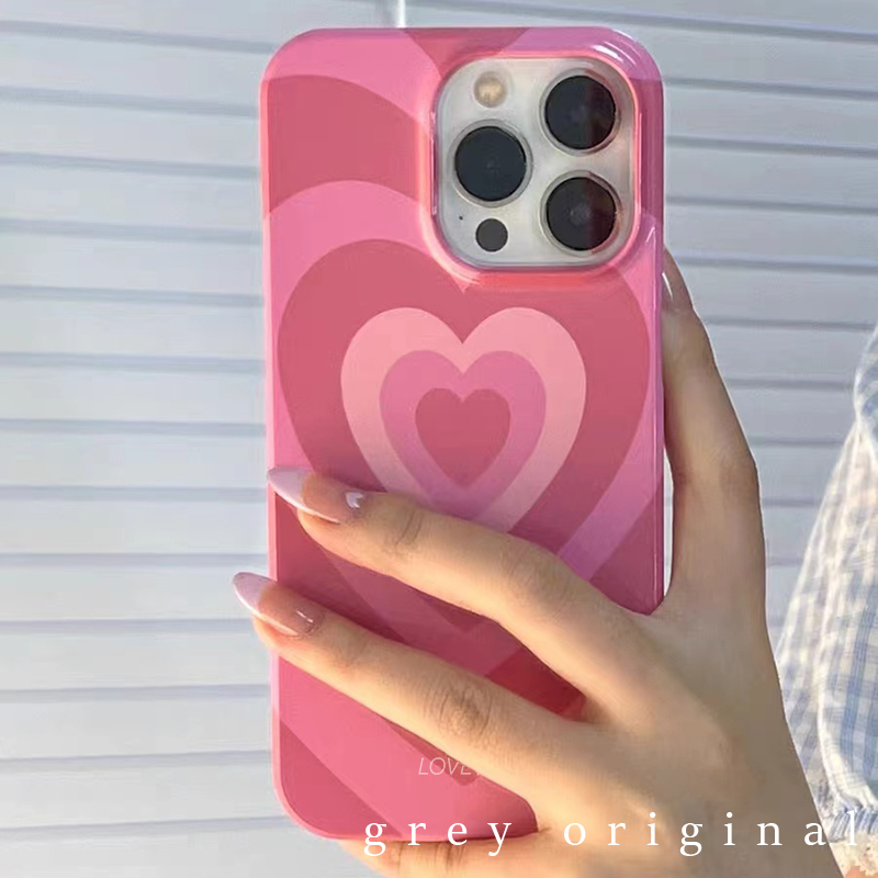 龙龙数码配件专营店ins甜美粉色少女爱心XR适用iPhone12手机壳苹果13Pro Max软11壳7/8plus高级感xs/max苹果13的女款11保护套se23
