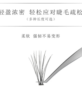 开花自己嫁接种植眼睫毛