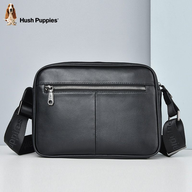 暇步士男士单肩包真皮潮流男士包包 暇步士若羽男士包袋