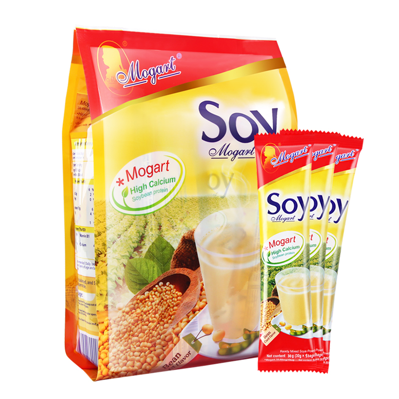 摩岛泰国进口soy豆浆粉早餐家用小袋原味豆粉豆奶冲饮营养小包装 - 图3