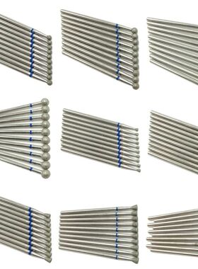 10pcsSet Diamond Nail Drill Bit Rotery Electric Milling Cutt