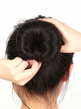 3Pcs Size S/M/L Women Lady Donut Hair Ring Bun Accessories S