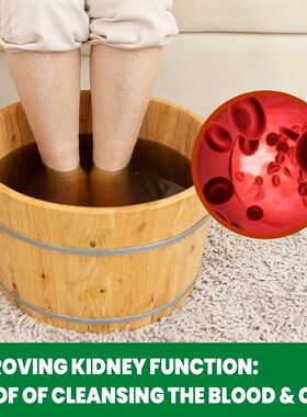 Kidney Disease Foot Soak Herbal Essence Gentle Cleansing Det