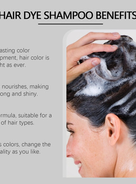 Purple Hair Shampoo Herbal Extract Plant Extract Curing Mois