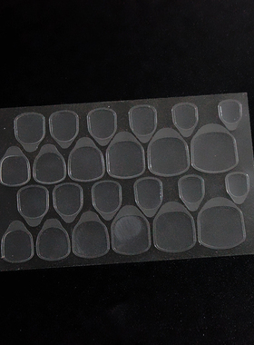 120pcs 5 Sheets Fake Nails Tips Double Sided False Nail Art