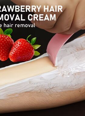 Water Ice Levin Strawberry Hair Removal Cream Gentle Comfort