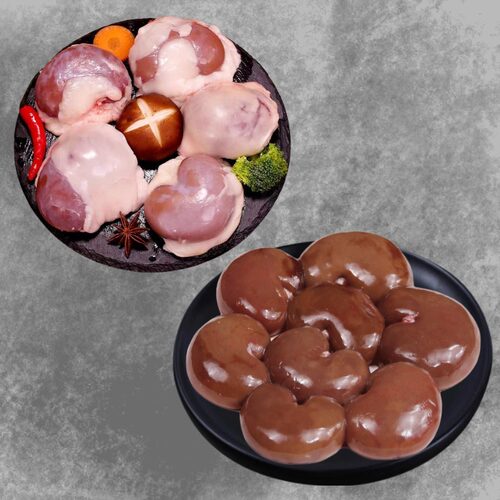 好袁头 羊腰子新鲜冷冻2斤内蒙古羊肉烧烤食材半成品原油羊肾内腰 - 图3