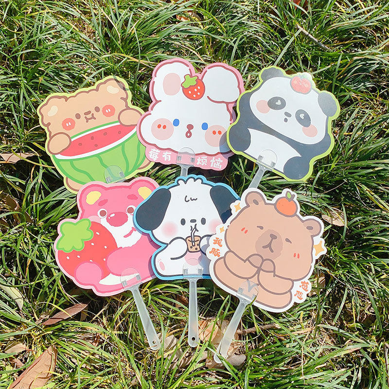 卡通动物异形扇便携夏季清凉扇子幼儿园儿童奖励小礼物学生小礼品