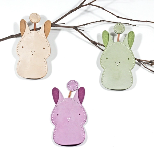 Универсальная милая ключница ручной работы, креативные маленькие ключи от машины, небольшая сумка, Южная Корея, из натуральной кожи