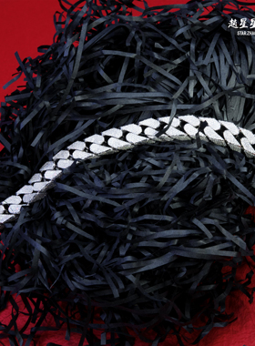 Goldenasty珠宝定制S925纯银VVS莫桑石IV CHAIN LINK S.手链欧美