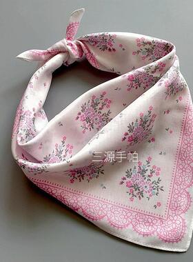 和风系列女士大手帕柔软斜纹品质