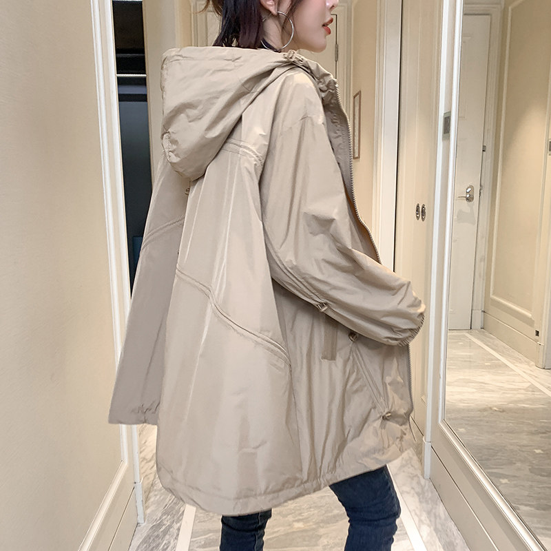 小个子2020年春秋季新款学生潮风衣 法韩妮风衣