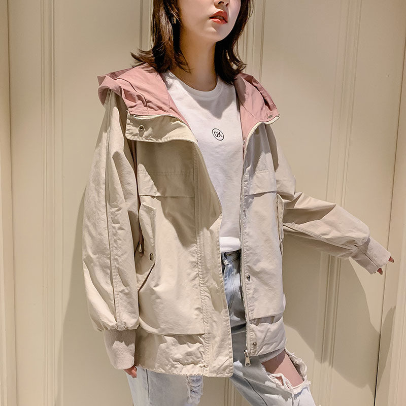 短款春秋季2020年新款学生韩版夹克 法韩妮短外套