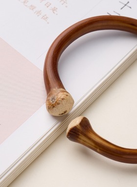 藏式山南野生鸡血藤手镯无节木手镯民族风藤镯文玩情侣饰品批发