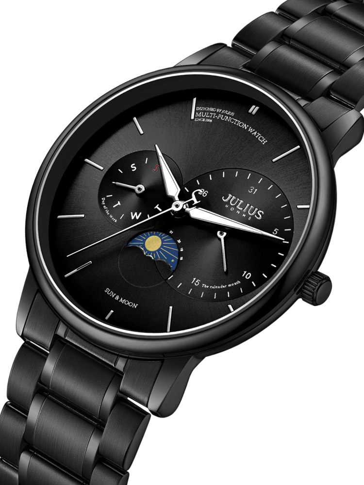 聚利时韩版酷帅时尚商务日历男士多功能防水钢带手表男JAH139 聚利时韩版酷帅时尚商务日历男士多功能防水钢带手表男JAH139