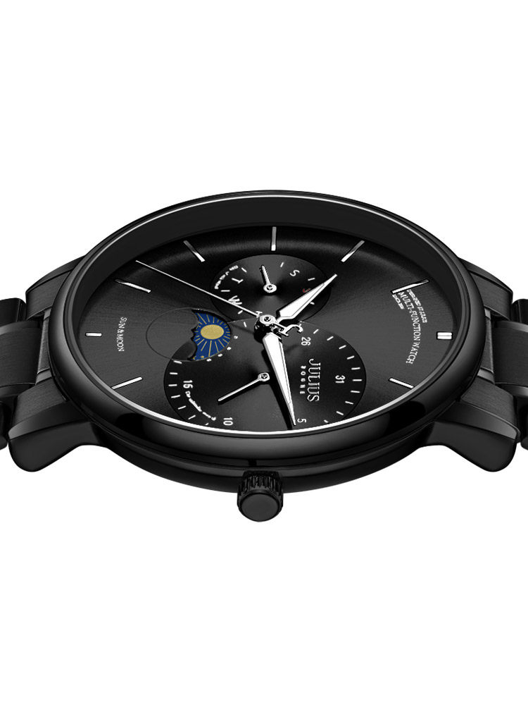 聚利时韩版酷帅时尚商务日历男士多功能防水钢带手表男JAH139 聚利时韩版酷帅时尚商务日历男士多功能防水钢带手表男JAH139