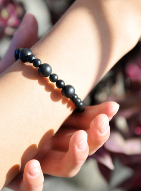砭圣泗滨砭石手链女款女士手串