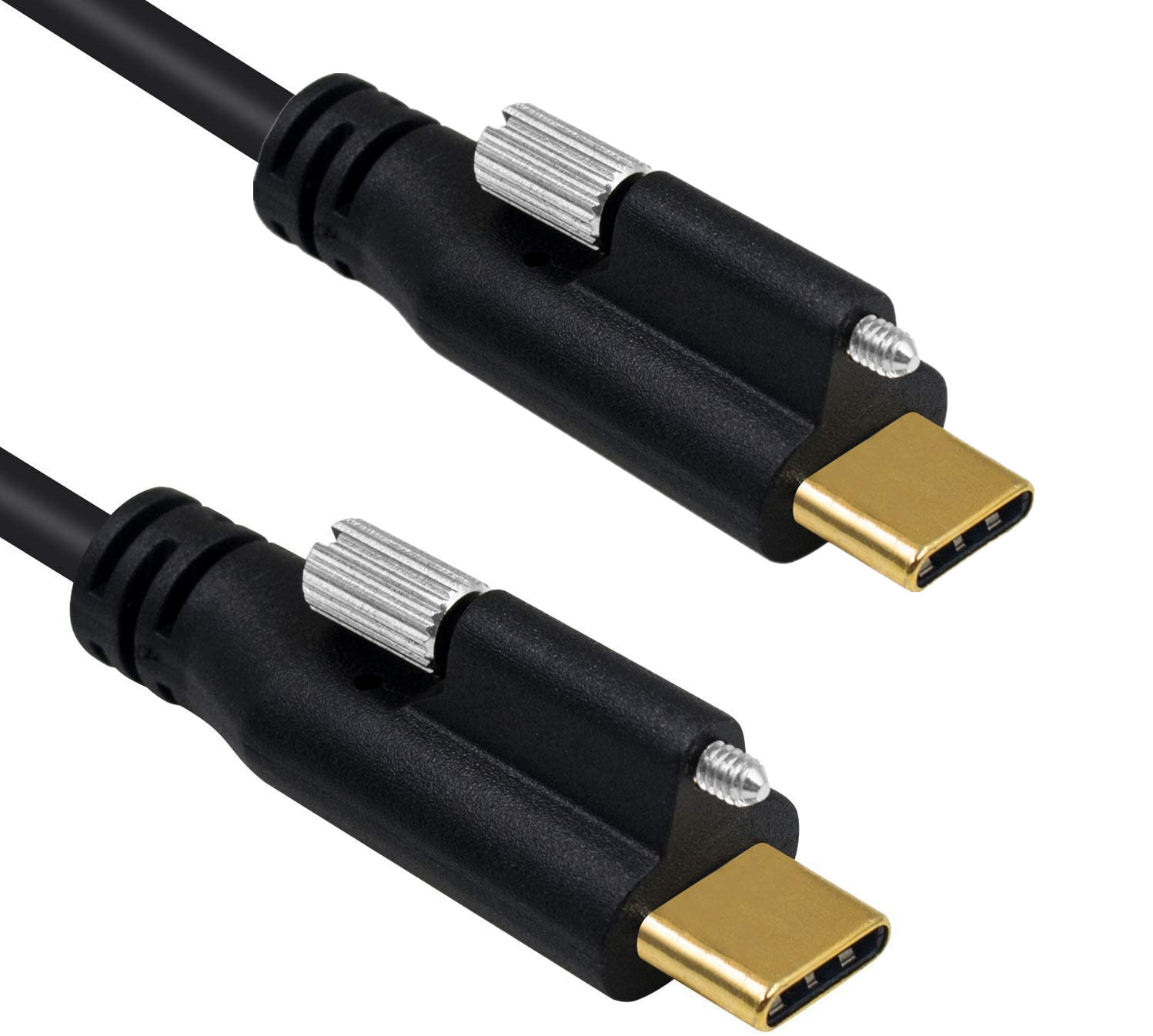 标准type-c USB3.1带固定螺丝10Gpbs电脑手机笔记本pd快充线5A线 - 图1