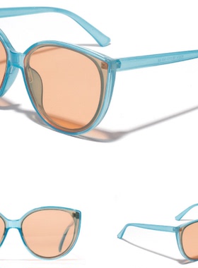 韩版浅色小脸太阳镜