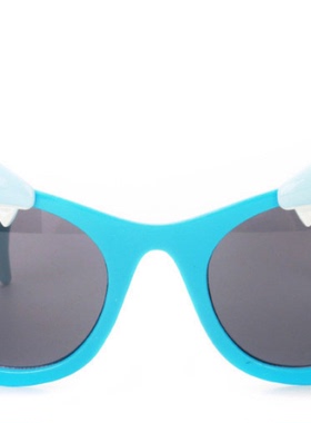 蝴蝶造型拍照太阳镜男女派对外出防紫外线UV400适中大脸实店价世