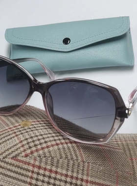 个性太阳眼镜网红偏光驾驶眼镜时通勤高清防紫外线淑女椭圆形墨镜