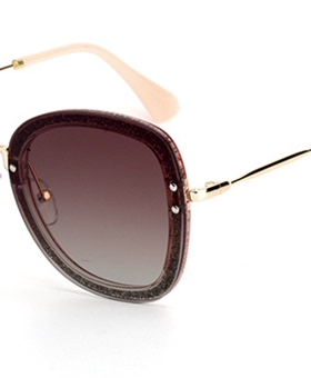 墨镜时尚风渐进偏光蝶形太阳镜