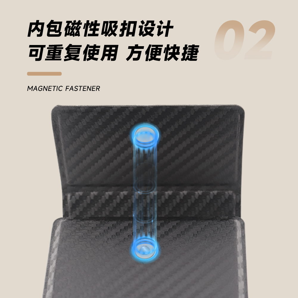 钓之猪路亚鱼钩收纳包钓鱼便携防水收纳盒15片装垂钓鱼钩小配件包 - 图1