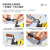 Fishing pig Luya modified grip pill water drop wheel spinning wheel single rocker metal solid wood fishing grip modification accessories