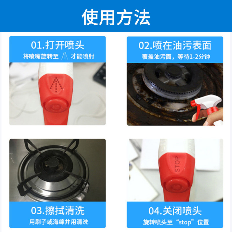 意大利大公鸡头泡沫万能厨房清洁剂 置沐家居油污清洁剂